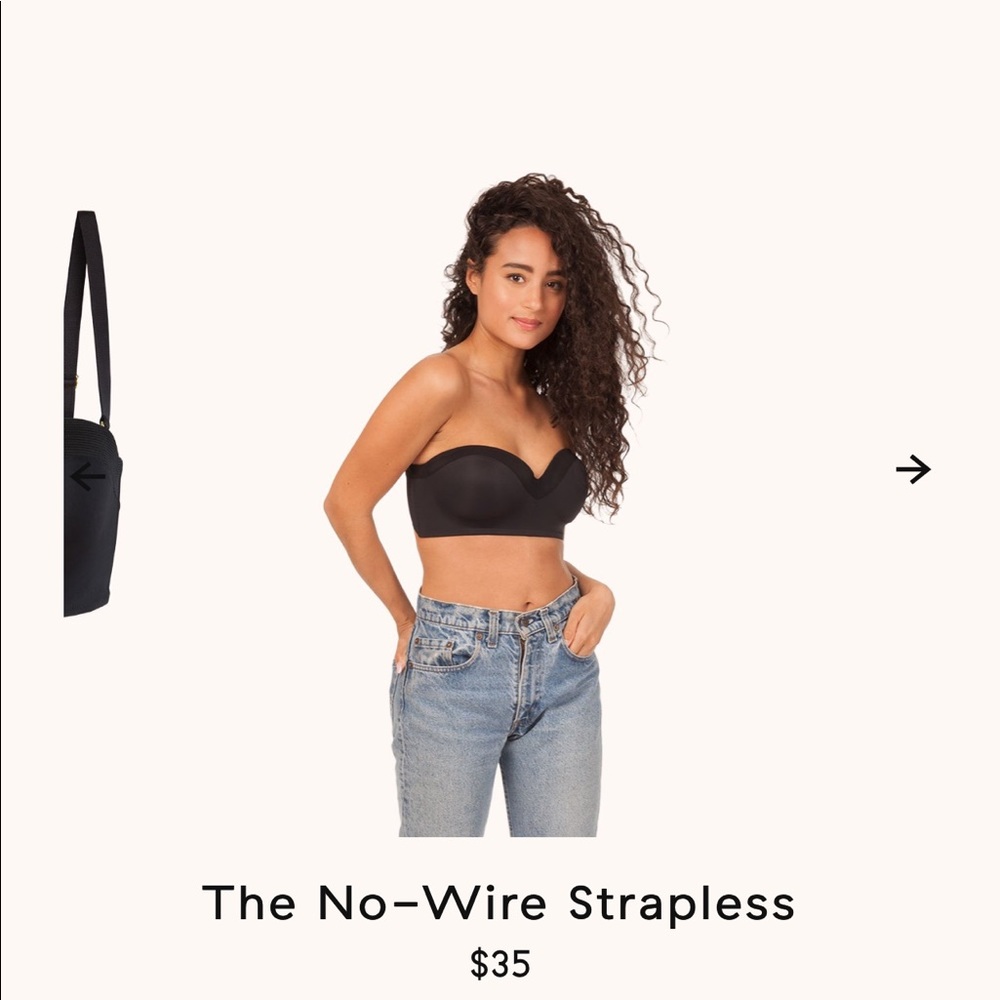 Lively No-Wire Strapless 32C